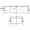 Каркасный бассейн Intex Rectangular Frame 450х220х84см 1