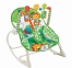 Шезлонг Fitch Baby Infant-To-Toddler Rocker (голубой, зеленый) 1