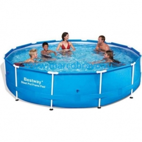 Круглый каркасный бассейн Bestway 366*76 cм
