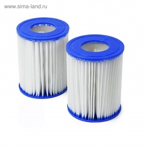 Картридж для фильтра II, 2 штуки, 10,6 х 13,6 см Bestway
