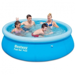 Бассейн Bestway с надувным бортом 244х66 см