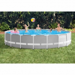 Круглый Каркасный Бассейн Intex Prism Frame 610х132см