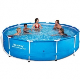 Круглый каркасный бассейн Bestway 366*76 cм