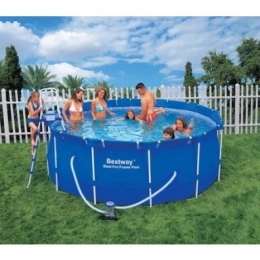 Большой круглый каркасный бассейн BestWay 366x122 См