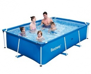 Каркасный прямоугольный бассейн Bestway 259х170х61 см