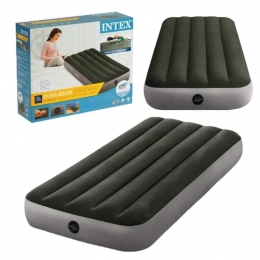 Односпальный надувной матрас Intex 64106 (76 x 191 x 25 см) Prestige Downy Airbed