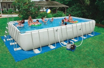 Каркасный бассейн Intex ultra frame 549х274х132см