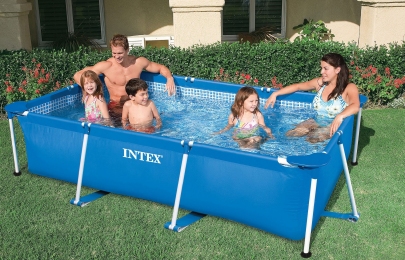 Каркасный бассейн Intex Rectangular Frame 220х150х60см