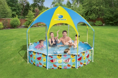 Каркасный бассейн с навесом Bestway  244х51см, 1688л