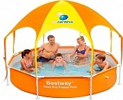 Каркасный бассейн с навесом BestWay 244х51см, 1688л
