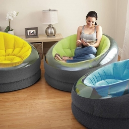 Надувное кресло Intex 68582 (112 x 109 x 69 см) Empire Chair (Разные цвета) 