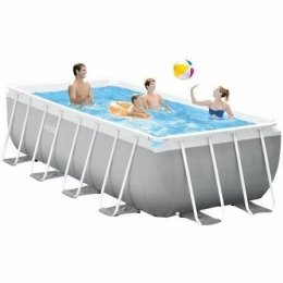 Intex Prism Frame Pool 26790, каркасный бассейн 400x200x122 см, 8418л, филтр-насос 2006л\ч, лестница